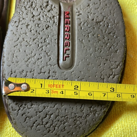 Merrill sandals. Well broke in. Size 7. Brown - Picture 15 of 16